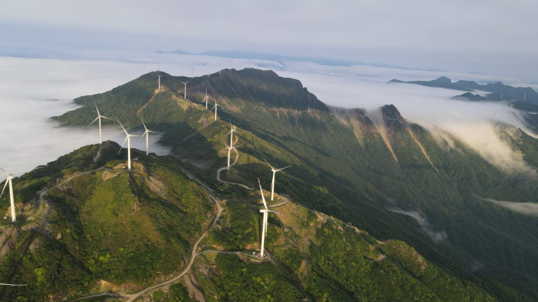 廣西恭城縣蜜源風電場風機基礎加固工程